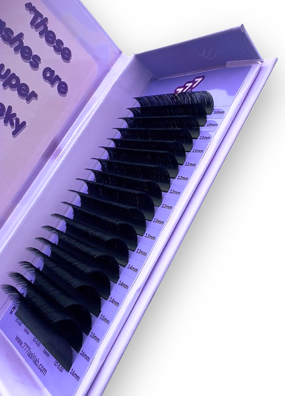 18 Rows Cheeky Cashmere Lashes - J,B Curl