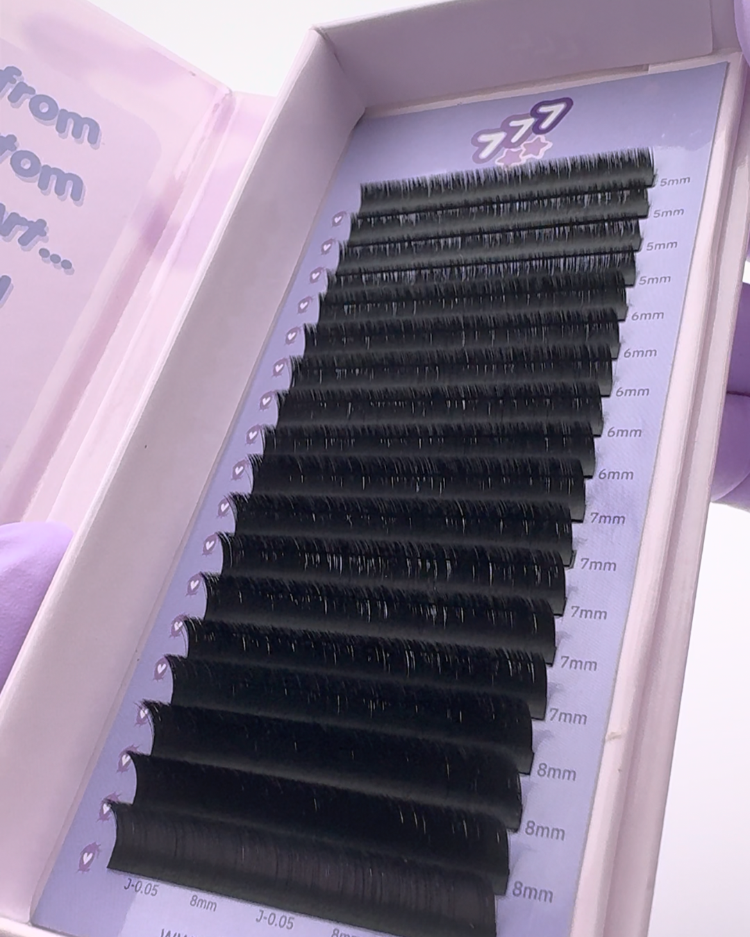 Bottom of my Heart Lashes - Easy Fanning Bottom Lash Tray