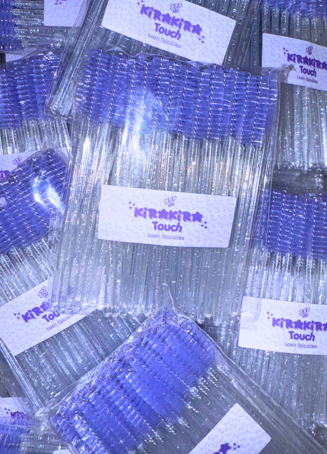 KiraKira Touch - 50 PCS Lash Spoolies